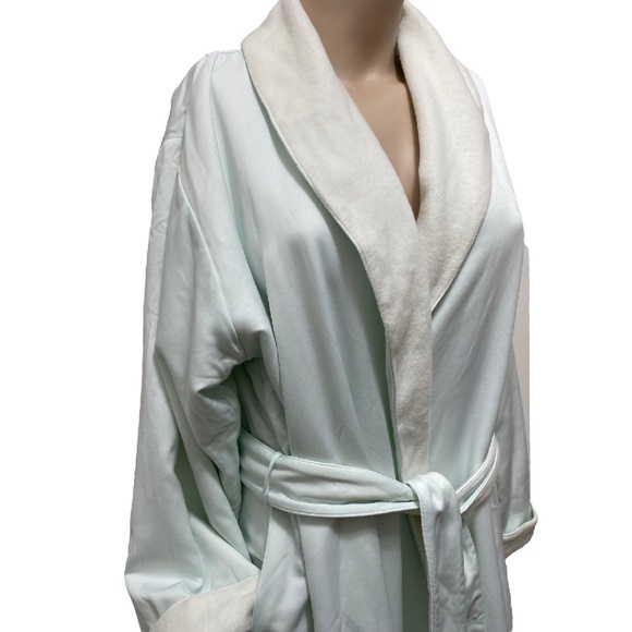NWT Mint Green Oscar de la Renta Soft Robe Small - Picture 5 of 13